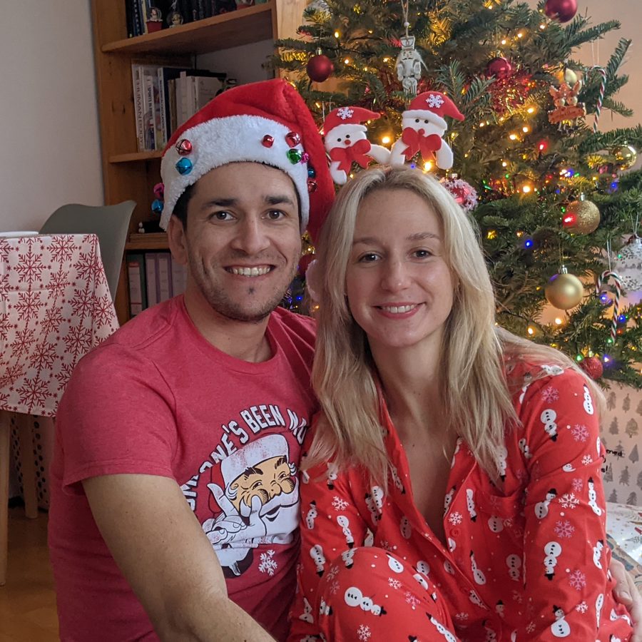Christmas morning at home, 2022